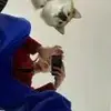 将头发梳成大人模样