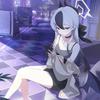 极夜里月亮沉默不语